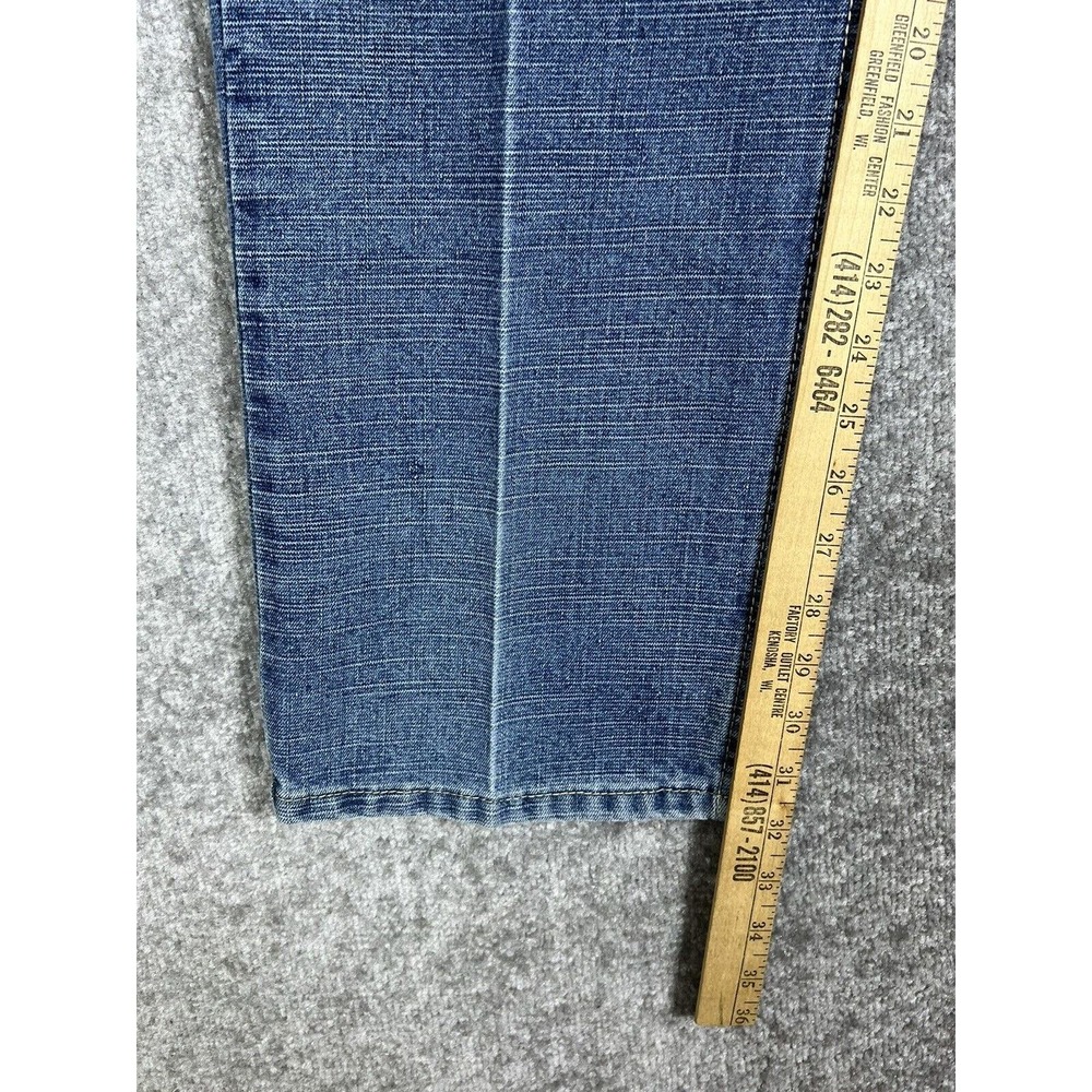 River Rock Jeans Mens Size 40x32 Blue Denim Straight Leg 5-Pocket Cotton/Poly - Picture 12 of 13